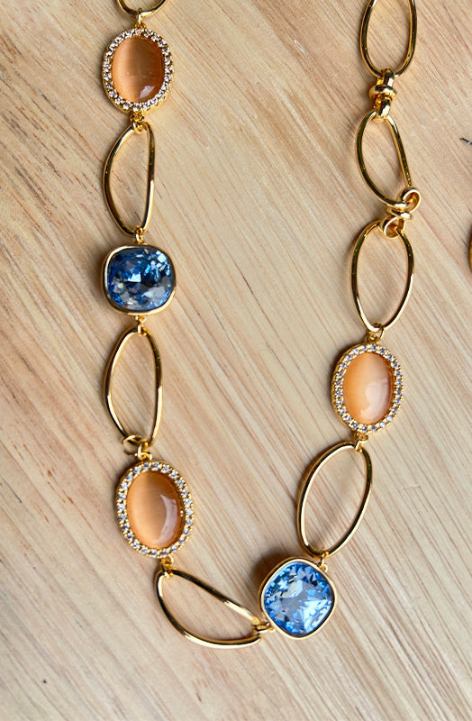 Girocollo Spring Deep Blu