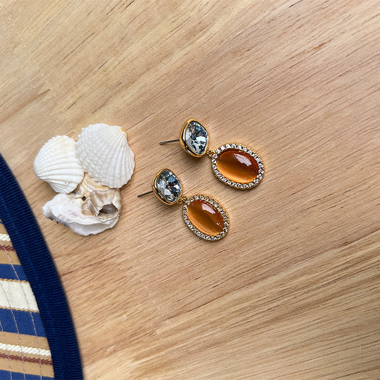 Spring Deep Blue Earrings