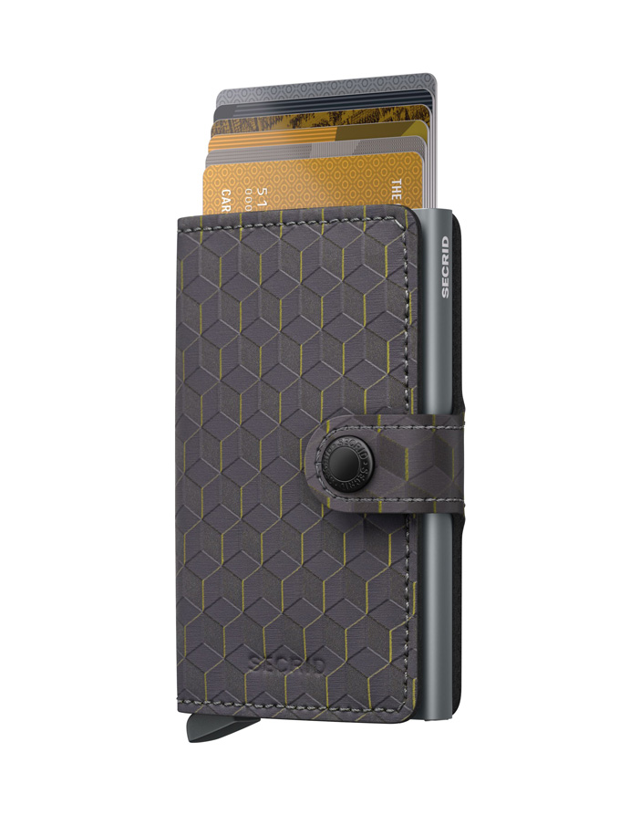 Secrid - Miniwallet Optical Grey Yellow
