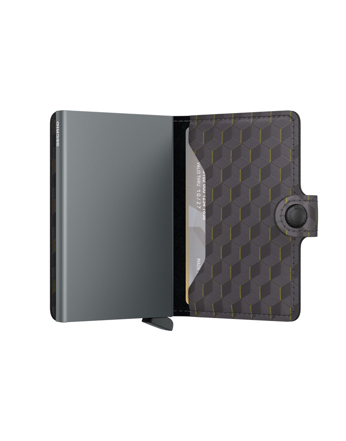 Secrid - Miniwallet Optical Grey Yellow