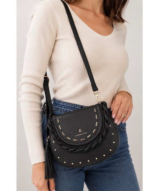 Borsa a tracolla nero West Side Story Clara Nero - Tentazioni Verona