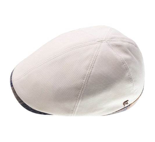 Coppola Hatteras Bianca 6 Spicchi Unisex - Tentazioni Verona