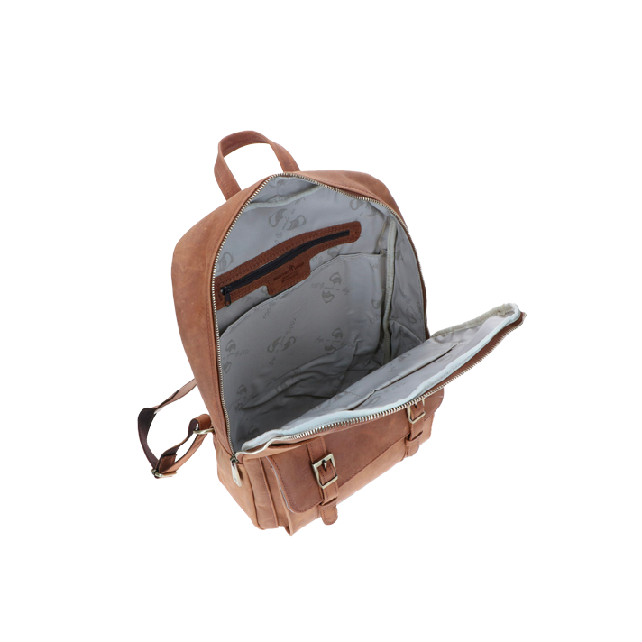 Zaino cuoio in pelle bovina Goliath 0560