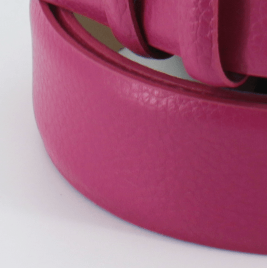 Charlotte - Cintura fucsia in pelle martellata - Tentazioni Verona