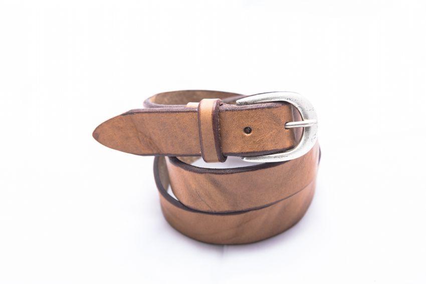Cintura in Cuoio Vintage 3,5 cm - Tentazioni Verona