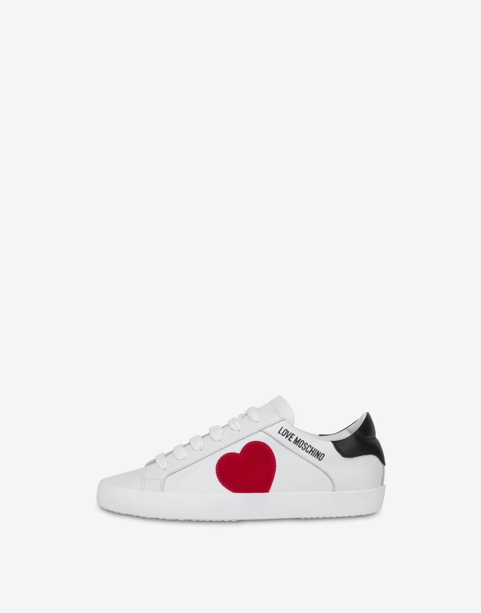 Love Moschino - Sneakers in Nappa Suede Heart - Tentazioni Verona