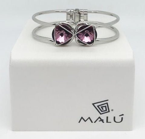 MYSTIC JEWELS Bracciale Argento 925 Con Malocchio E Croce In Zirconi - Regalo Donna, Lunghezza 16+2 Cm