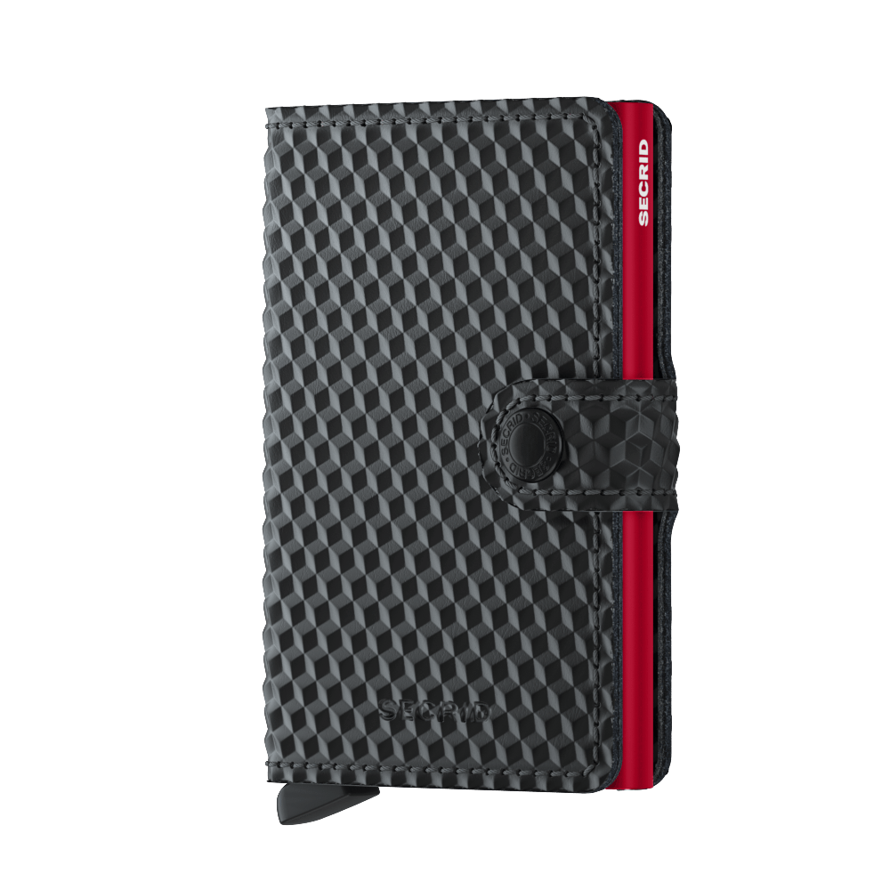 Secrid - Miniwallet Cubic Black Red - Tentazioni Verona