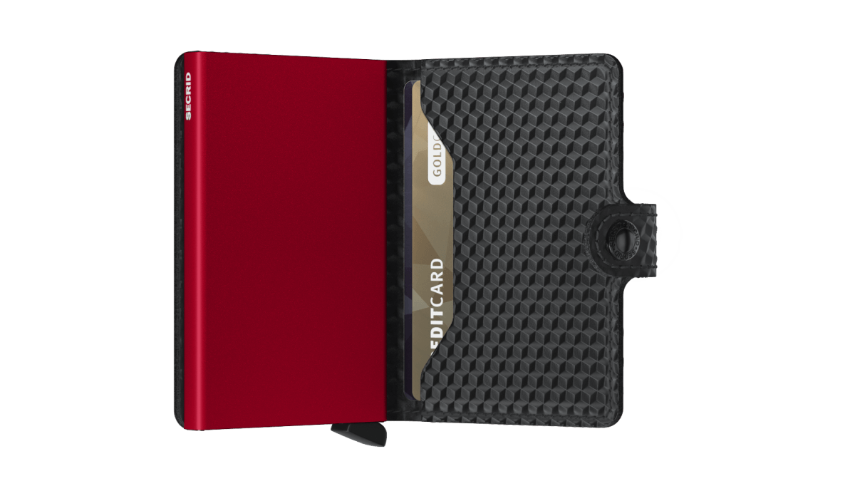 Secrid - Miniwallet Cubic Black Red - Tentazioni Verona
