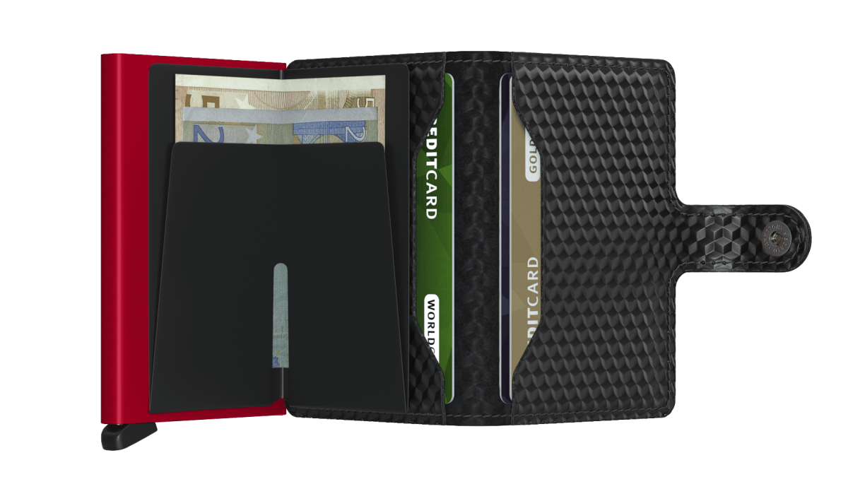 Secrid - Miniwallet Cubic Black Red - Tentazioni Verona