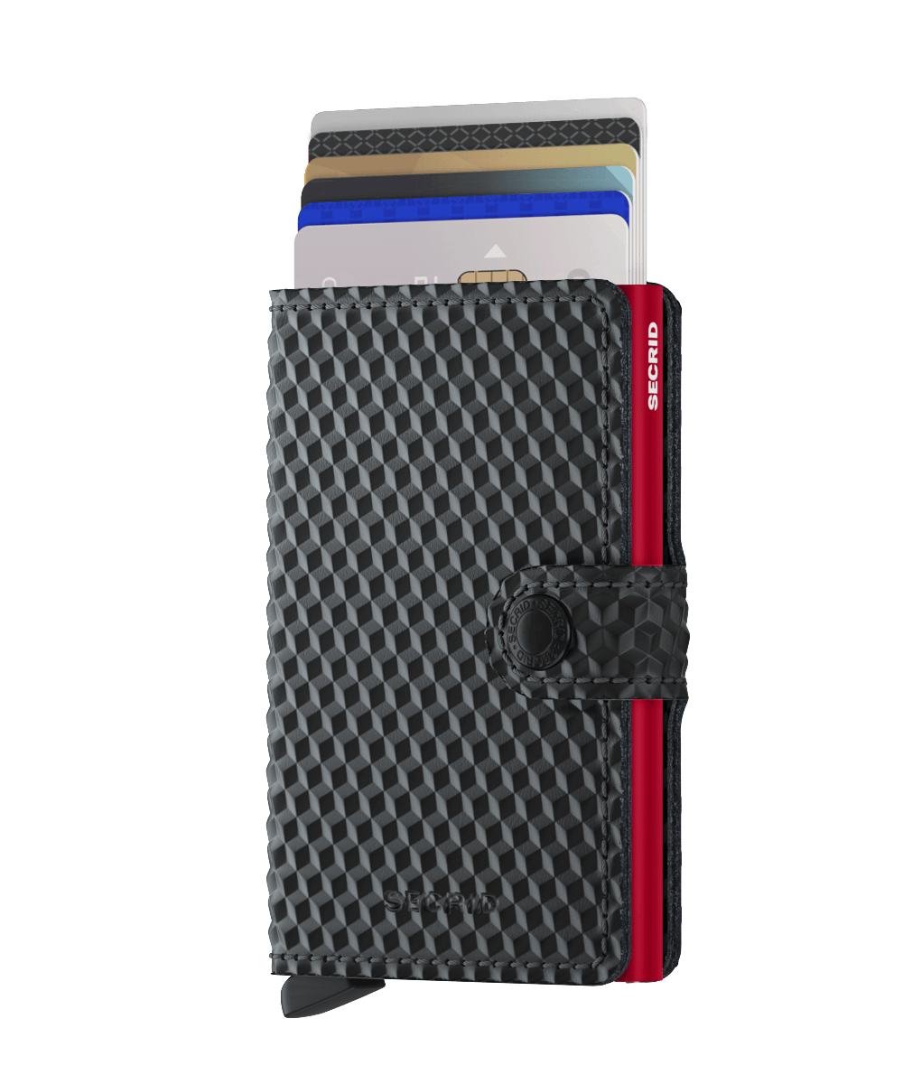 Secrid - Miniwallet Cubic Black Red - Tentazioni Verona