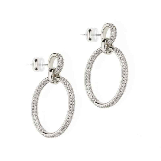 Zircon Ring Earrings