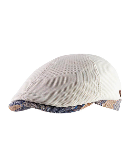 Coppola Hatteras Bianca 6 Spicchi Unisex - Tentazioni Verona