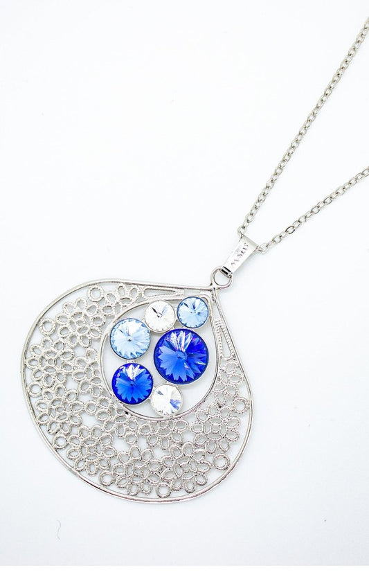 Pendente Orchidea Blu Sapphire - Tentazioni Verona