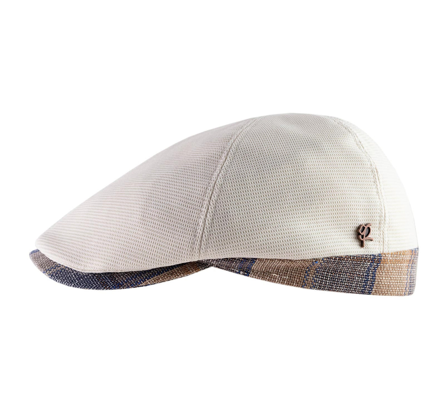 Coppola Hatteras Bianca 6 Spicchi Unisex - Tentazioni Verona
