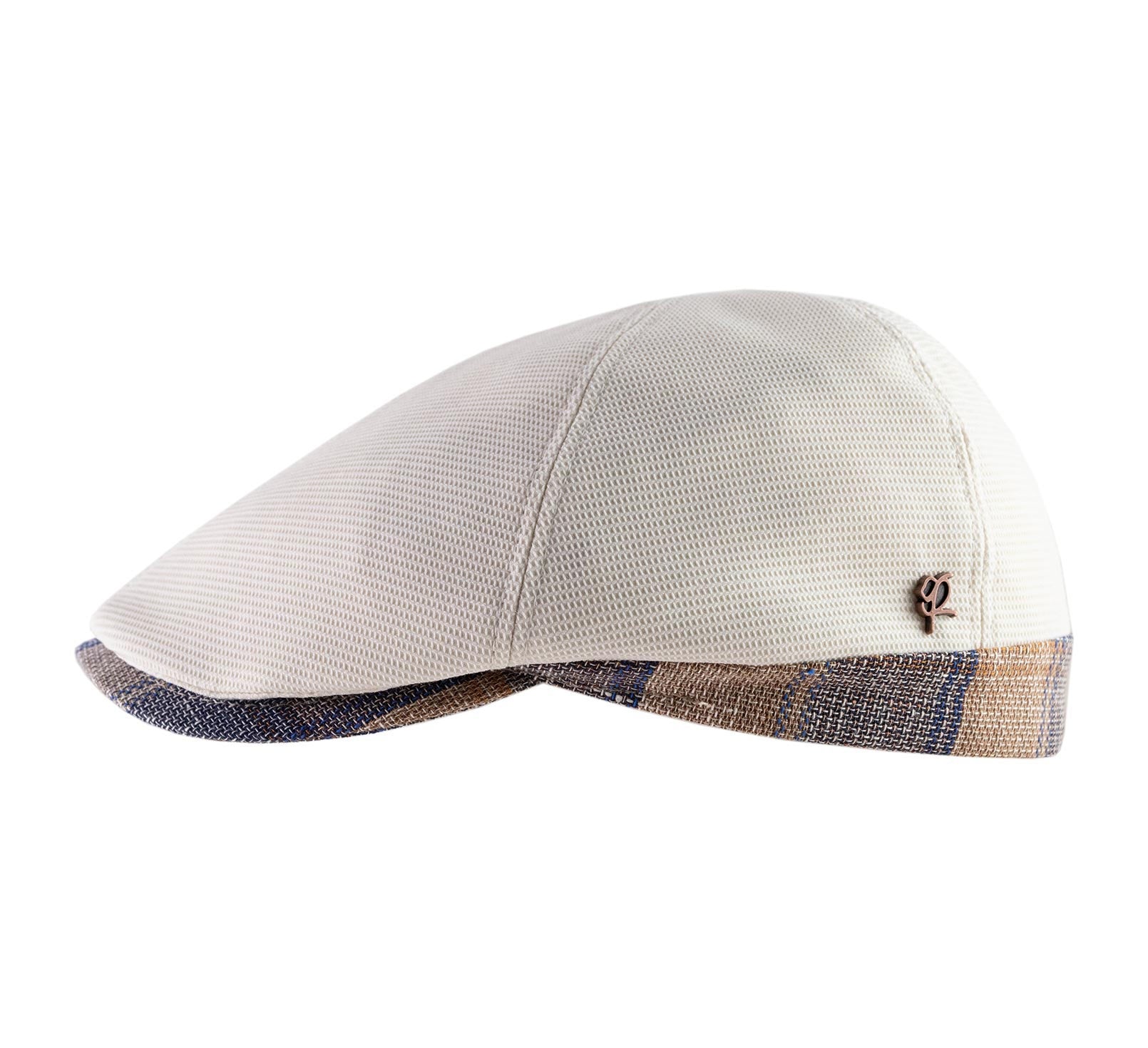 Coppola Hatteras Bianca 6 Spicchi Unisex - Tentazioni Verona