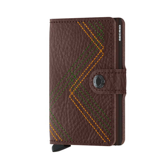Secrid - Miniwallet Stitch Espresso Line 
