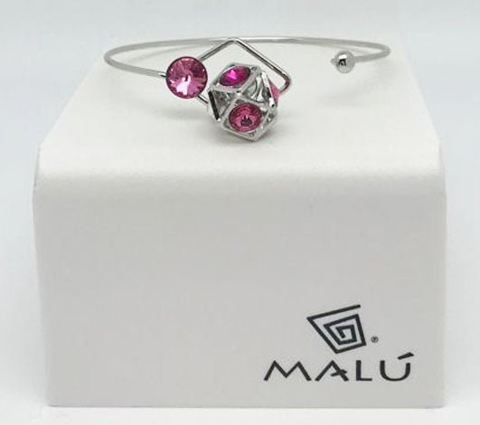 Malù - Bracciale Rubik con Charm Rose - Tentazioni Verona