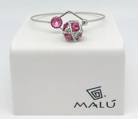 Malù - Bracciale Rubik con Charm Rose - Tentazioni Verona