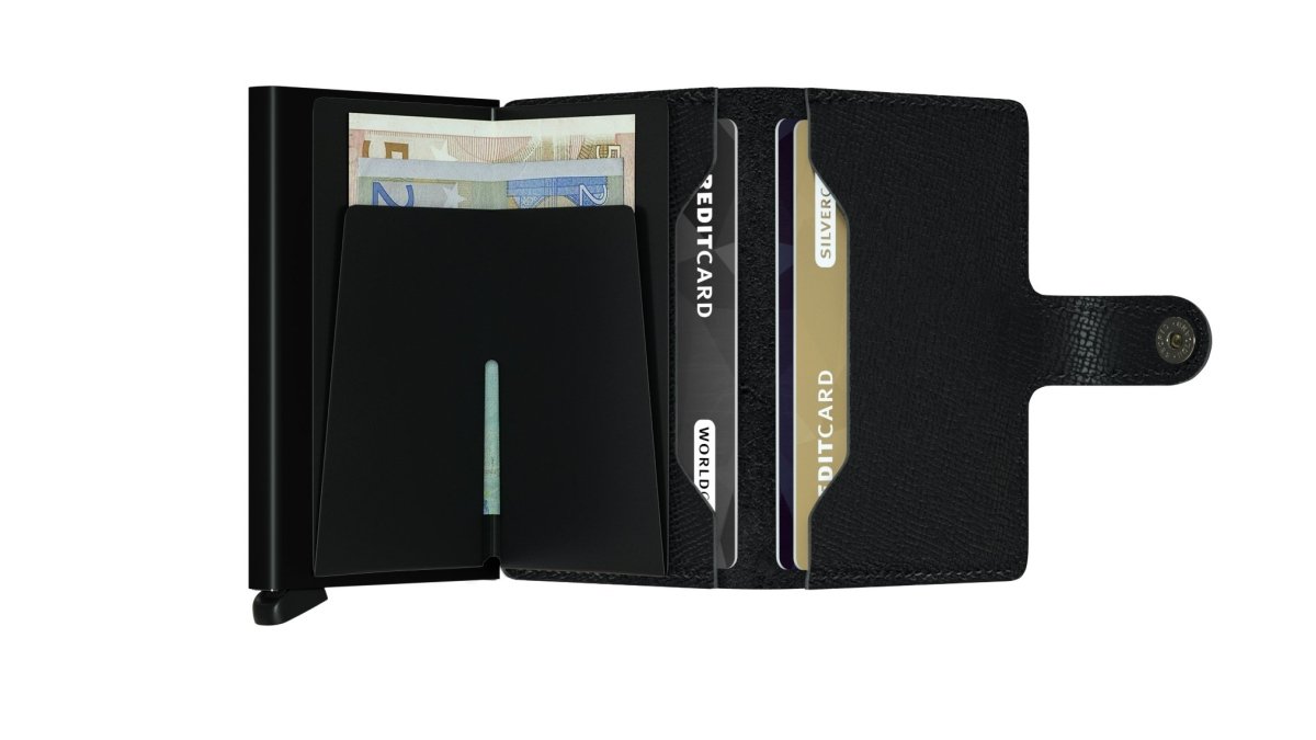 Secrid - Miniwallet Crisple Black - TENTAZIONI