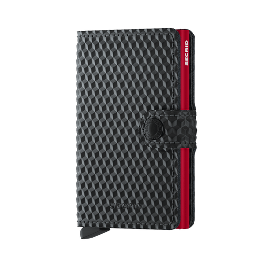 Secrid - Miniwallet Cubic Black Red - Tentazioni Verona