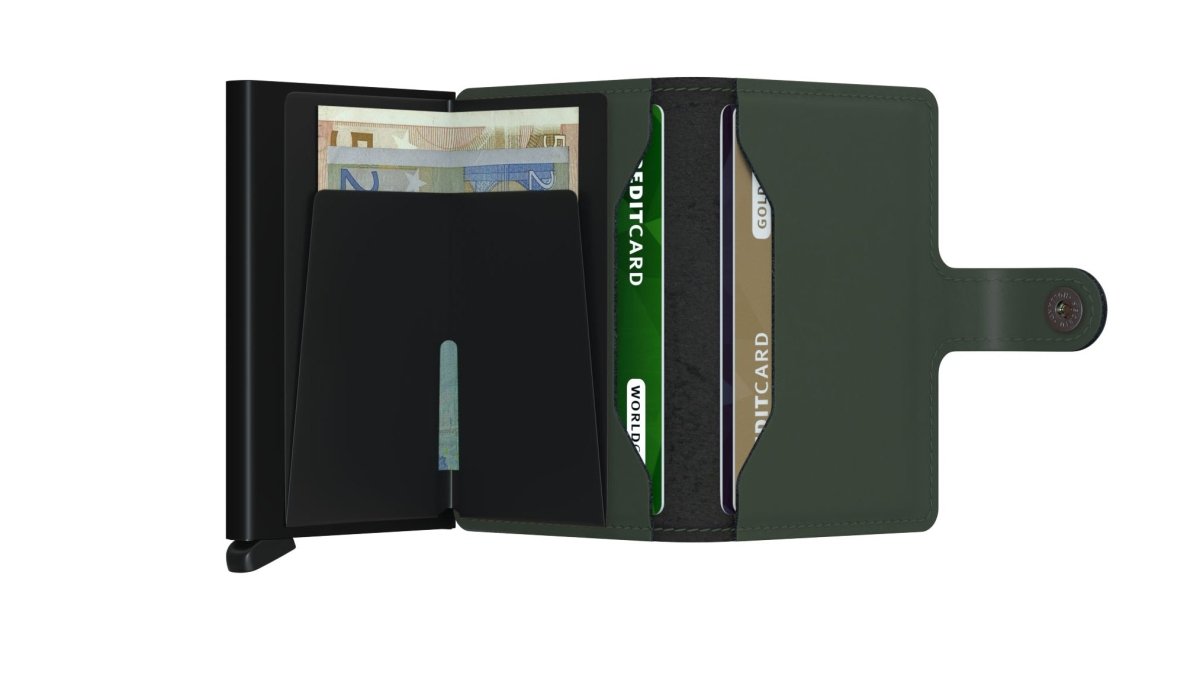 Secrid - Miniwallet Matte Green Black - Tentazioni Verona