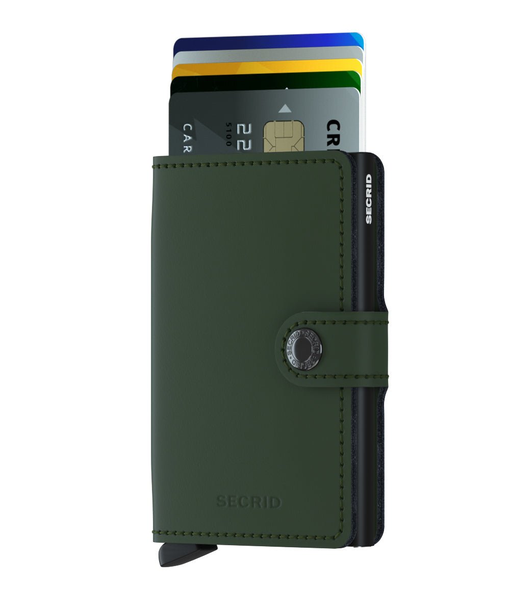 Secrid - Miniwallet Matte Green Black - Tentazioni Verona