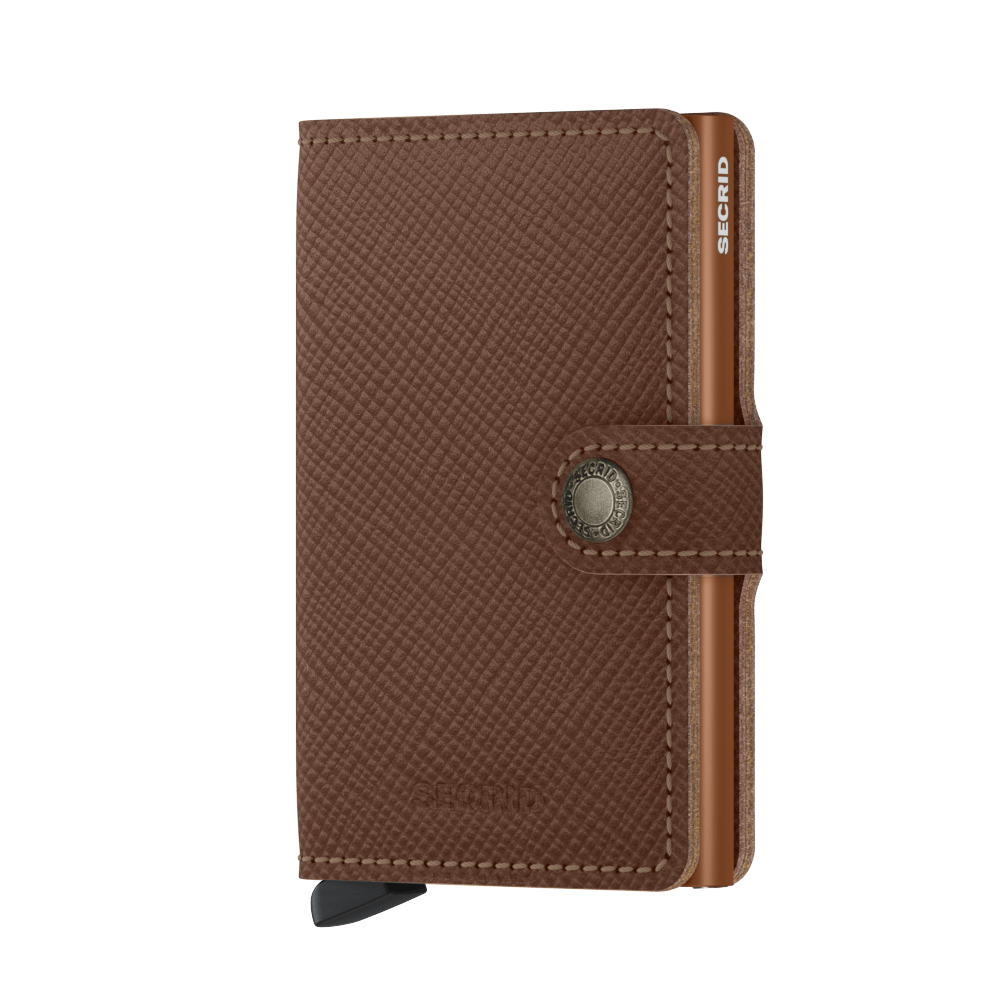 Secrid - Miniwallet Saffiano Caramel - Tentazioni Verona