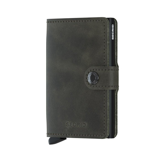 Secrid - Miniwallet Vintage Olive-Black - TENTAZIONI