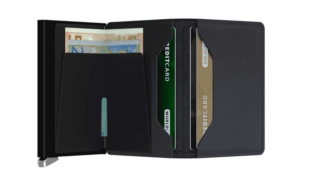 Secrid -THE PREMIUM COLLECTION Slimwallet Emboss Lines Black - Tentazioni Verona